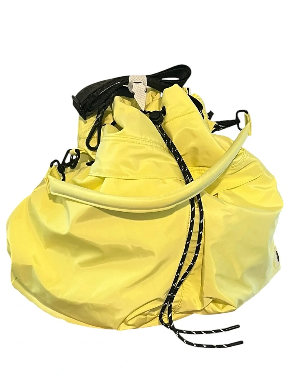 NWT Free People Ego Boost Mega Bucket Bag Sunlit Yellow FP Movement - Picture 3 of 8